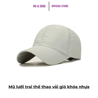 Mũ lưỡi trai thể thao – Nón kết vải gió khóa nhựa nhiều màu cá tính, năng động