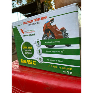 7at acquy pin lithium 12v. pin sắt thay thế ác quy xe máy hãng vision