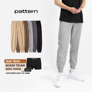 Quần Jogger nhung tăm PATTERN 5 màu PQ011