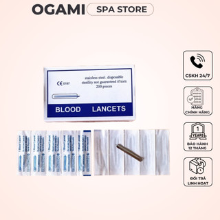 Kim chích mụn kim lấy các loại mụn 1 hộp 200 chiếc cao cấp