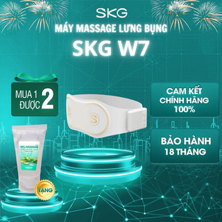 Máy massage lưng bụng SKG W7 giúp giảm đau nhức lưng bụng hiệu quả với xung điện