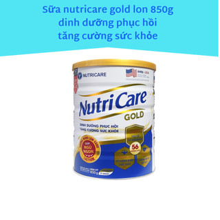 Sữa bột NutriCare Gold dinh dưỡng cho người lớn tuổi lon 850g