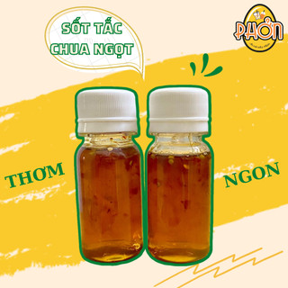 Sốt tắc chấm bánh tráng, sốt tắc chua ngọt - Ăn Vặt Nhà Phởn