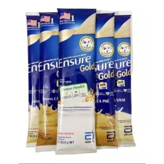 50 gói sữa bột Ensure Gold hương Vani, Vani ít ngọt