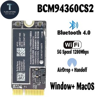 Card wifi realmac bcm94360cs2 chipset Broadcom - Hackintosh