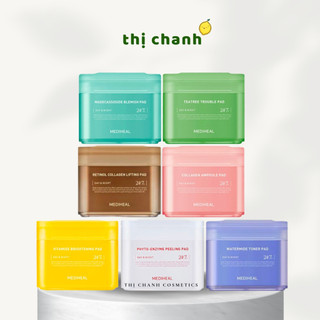  TONER PAD MEDIHEAL Collagen Tea Tree Blemish Vitamide Watermide Retinol Peeling Pad 