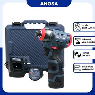Máy chuyên vít KAMPRO 7028 dùng pin 4 Cell Không Chổi Than, 3 Tốc Độ Có Búa