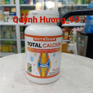 Viên uống total calcium lọ 60 viên giúp bổ sung canxi cho xương chắc khỏe.