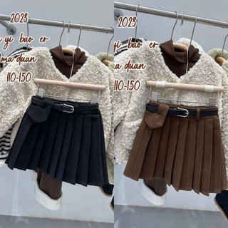 Chân váy dạ bé gái 7-15