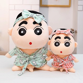 Cu Shin mặc áo tắm nhồi bông dễ thương