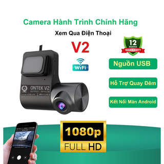 Camera Hành Trình Ô tô ONTEK V2 Wifi Dash Cam Xe Hơi