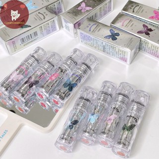   FLORTTE  Son kem tint bóng FLORTTE vỏ bạc lượn sóng hạn chế lem dính Blink Butterfly Gloss Velvet 