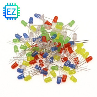 10 bóng led phi 3 (3mm) nhiều màu 1,5-3,7V