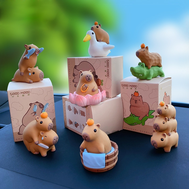 FULL BOX Tượng chuột khổng lồ Capibala Capybara