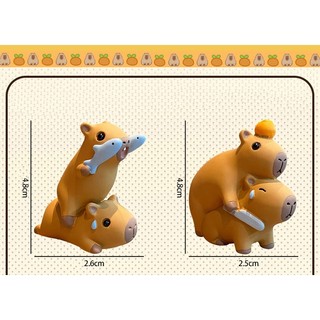 FULL BOX Tượng chuột khổng lồ Capibala Capybara