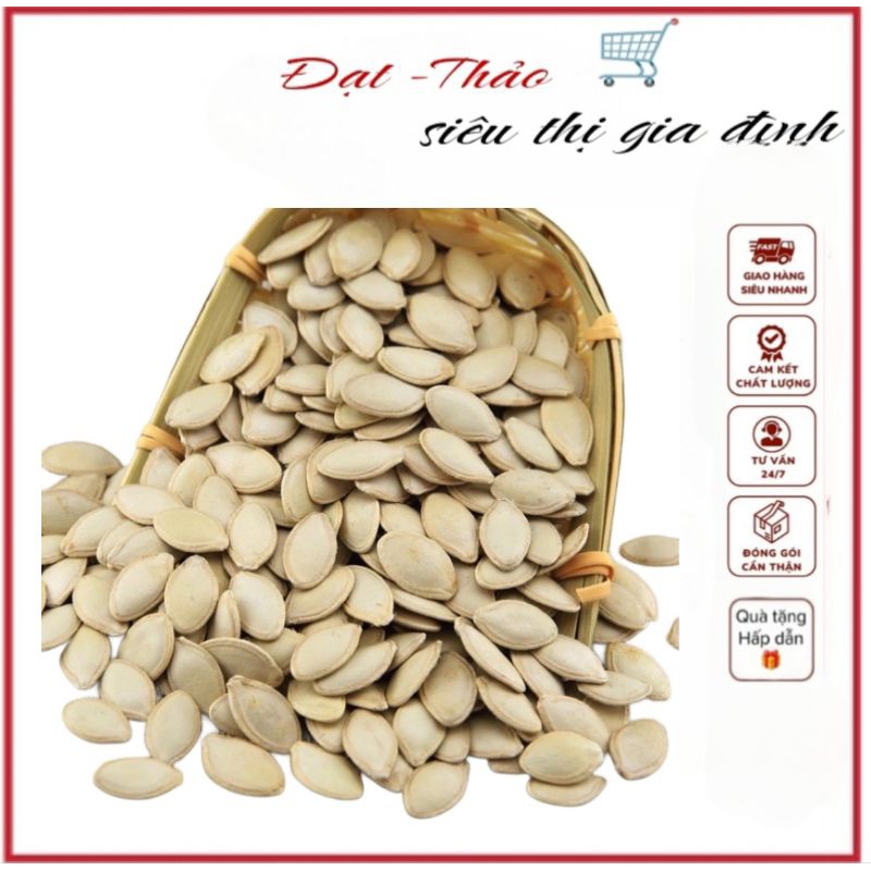 Hạt bí ta Túi 500g (loại ngon mẩy)