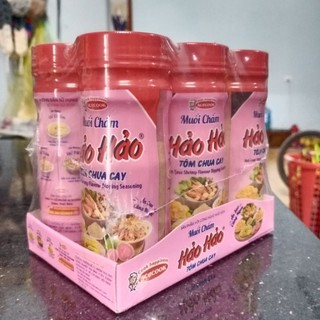 Muối chấm Hảo Hảo chua cay vỉ( 6h ộp× 120g)