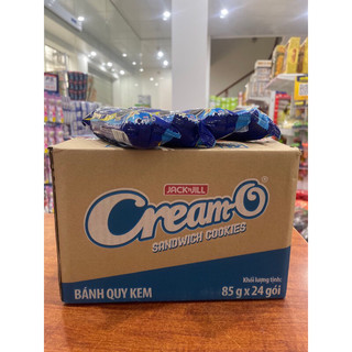 Thùng bánh cream-o 85gr x 24chiếc vani & sô-cô-la