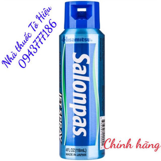 Xịt giảm đau Air Salonpas Hisamitsu 118ml - Nhật Bản