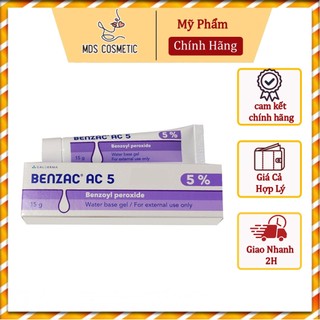 Kem chấm mụn benzac ac 5 galderma - 15g
