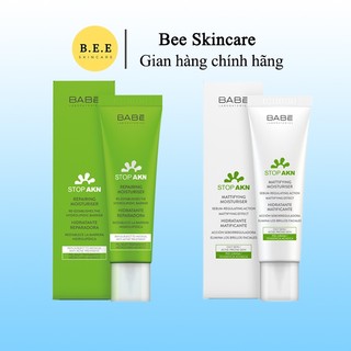 Kem Dưỡng Ẩm Babe Stop AKN Phục Hồi, Kiềm Dầu, Giảm Mụn Bee Skincare