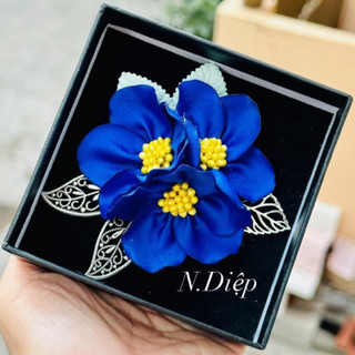 Hoa cài áo cao cấp-nhiều màu