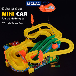 Bộ đồ chơi đường đua ô tô siêu tốc yushixing a333-21 - đồ chơi trẻ em đường ray tàu lượn siêu tốc mini car autodrome