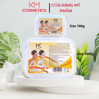 Kem cốt uv kimmy trắng lẻ 1 hộp 100g dưỡng trắng da