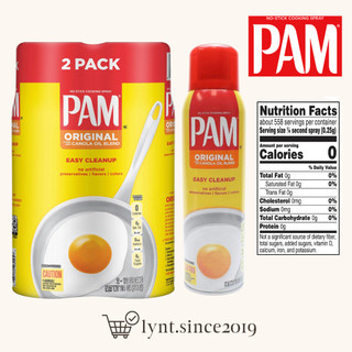 Dầu ăn kiêng dạng xịt 0 calories PAM Original 12oz (~1200 lần xịt)