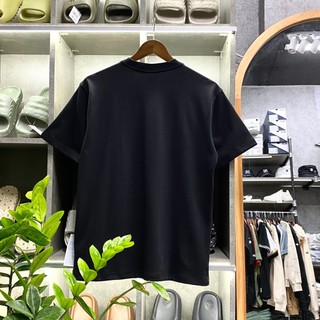 NEW ERA TEE -  NY SƯỜN XÉO ĐEN ( AUTH )