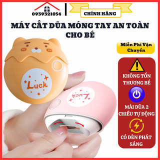 Máy cắt móng tay cho bé sơ sinh kiêm máy mài dũa móng tay tự động, máy mài móng tay cho trẻ YW22A có đèn phát sáng