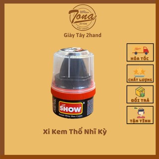 [Chính Hãng] Xi Kem Đánh Giày - Có Đầu Mút Hỗ Trợ - Thương Hiệu Show - Thổ Nhỹ Kì - Đầy Đủ Màu