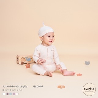 [Cookie 2022] Bộ sơ sinh cài thẳng cạp bo (không bao gồm phụ kiện)
