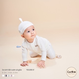 [Cookie 2022] Bộ sơ sinh cài thẳng cạp bo (không bao gồm phụ kiện)