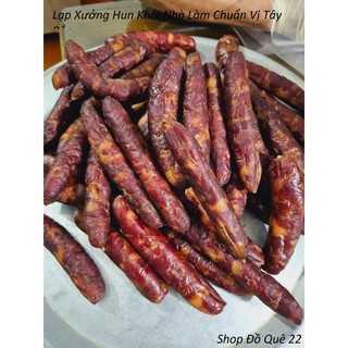 Lạp xưởng gác bếp tuyên quang, lạp sườn hun khói thơm ngon chuẩn vị miền núi tây bắc, đảm bảo an toàn vstp