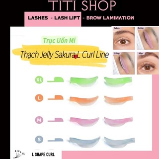Trục Uốn Mi Thạch Jerry độ cong L curl line