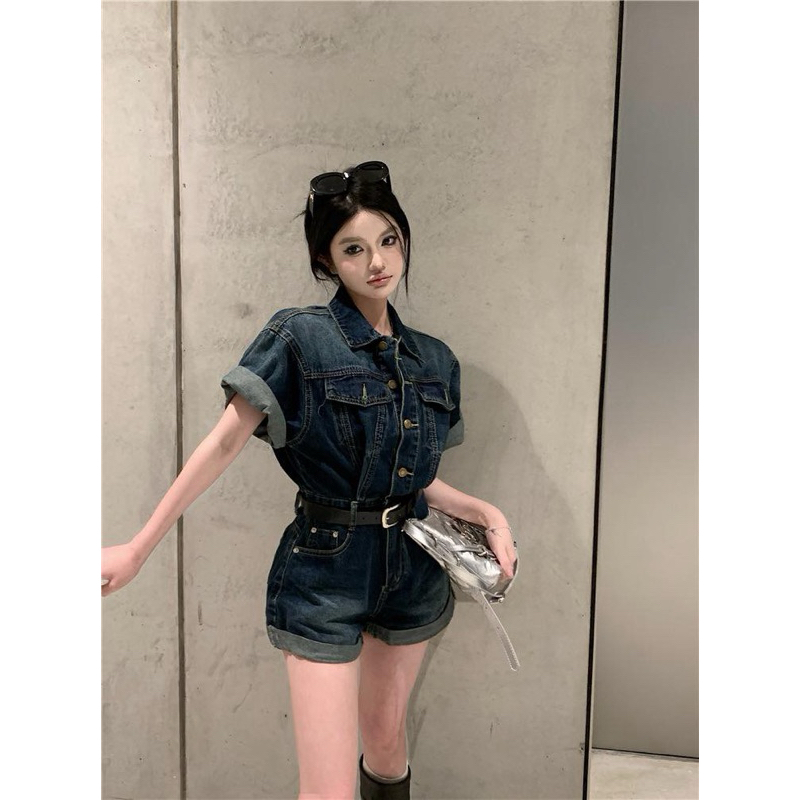 Jum Jean kèm nịt cá tính