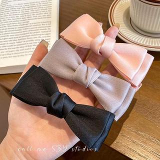 Kẹp Tóc Nơ Satin Xinh Xắn