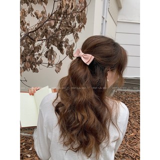 Kẹp Tóc Nơ Satin Xinh Xắn