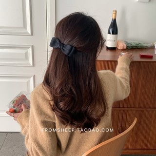 Kẹp Tóc Nơ Satin Xinh Xắn
