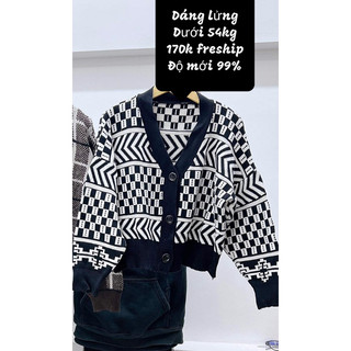 Pass áo cardigan dưới 54kg độ mới 99%
