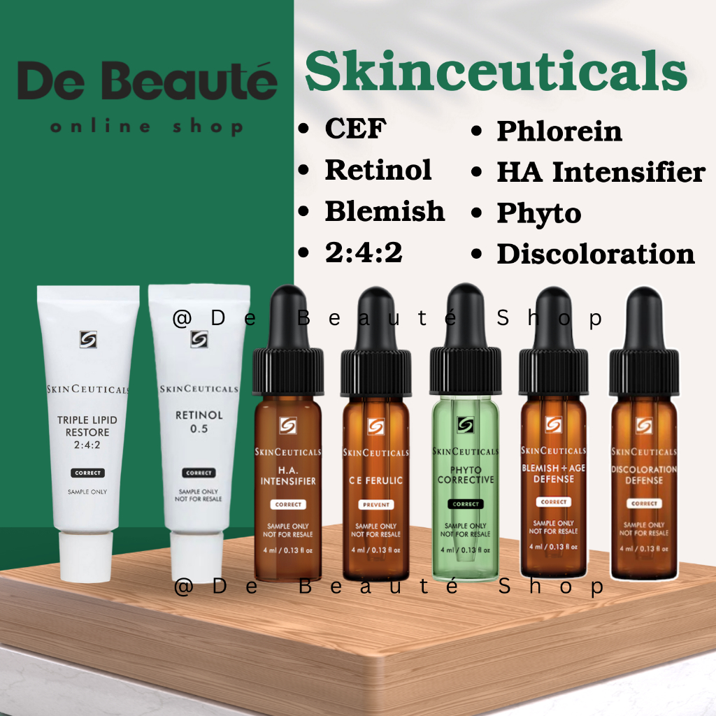 Skinceuticals Blemish, CEF, Phloretin, Retinol, Liquid 2:4:2, HA Intensifier, Phyto, Discoloration