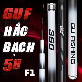 Cần Câu Tay GUF Hắc Bạch 5H 28i F1, Tặng kèm ngọn