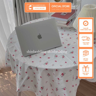 Khăn Trải Bàn Decor, Thảm Picnic Hoạ Tiết Vintage Shinbedding (Có 3 Kích Cơ)