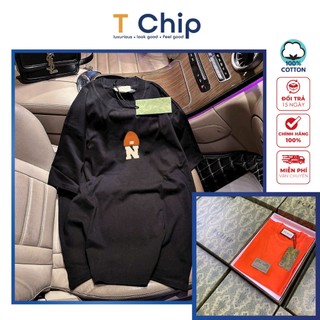 (Full Box) Áo thun tay lỡ form rộng TChip Mã H276 - Áo thun nam nữ cổ tròn unisex nhiều màu lựa chọn Oversize in hình