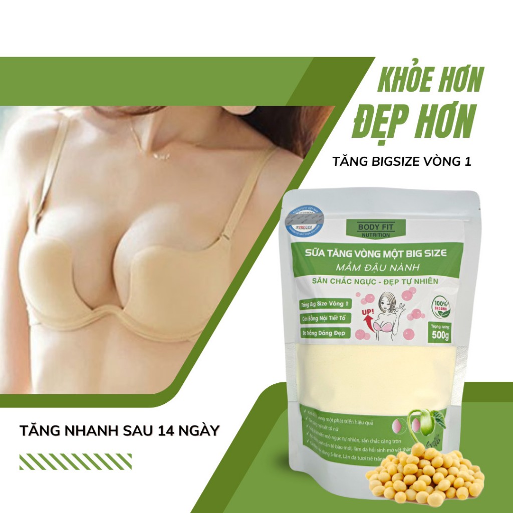 Sữa Tăng Vòng 1 Big Size BodyFit 500g - Chính hãng Công ty