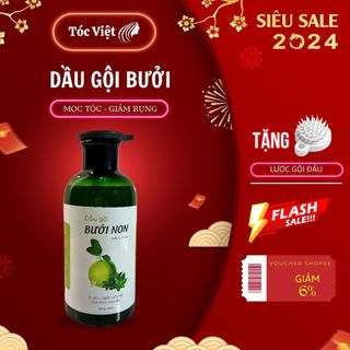 Dầu gội bưởi thảo dược kích mọc tóc giảm rụng tóc - dầu gội thiên nhiên chứa tinh dầu bưởi chống rụng tóc 500ml