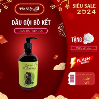Dầu gội bồ kết thảo dược kích mọc tóc , giảm rụng tóc sạch gàu suôn mượt 500ml
