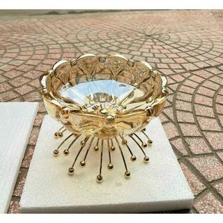 Đĩa thuỷ tinh đựng hoa quả, khay thuỷ tinh pha lê đựng hoa quả sang trọng