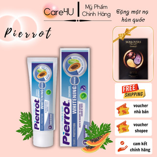  Kem đánh răng làm trắng răng chiết xuất đu đủ Pierrot 75ml